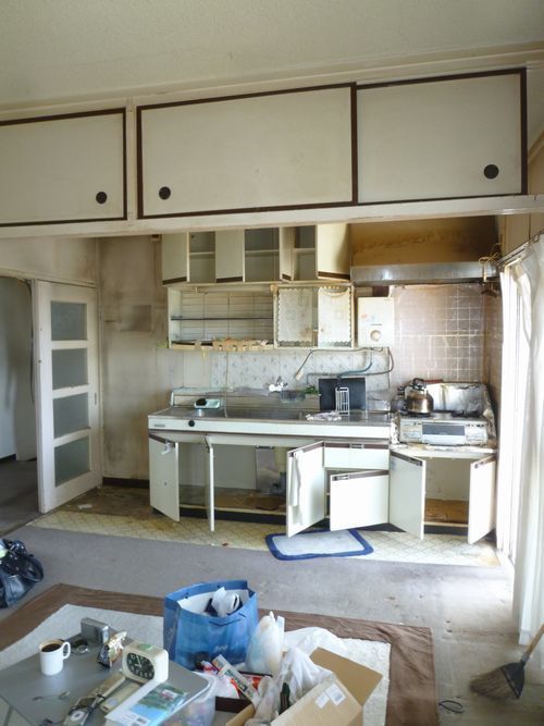 キッチン施工前