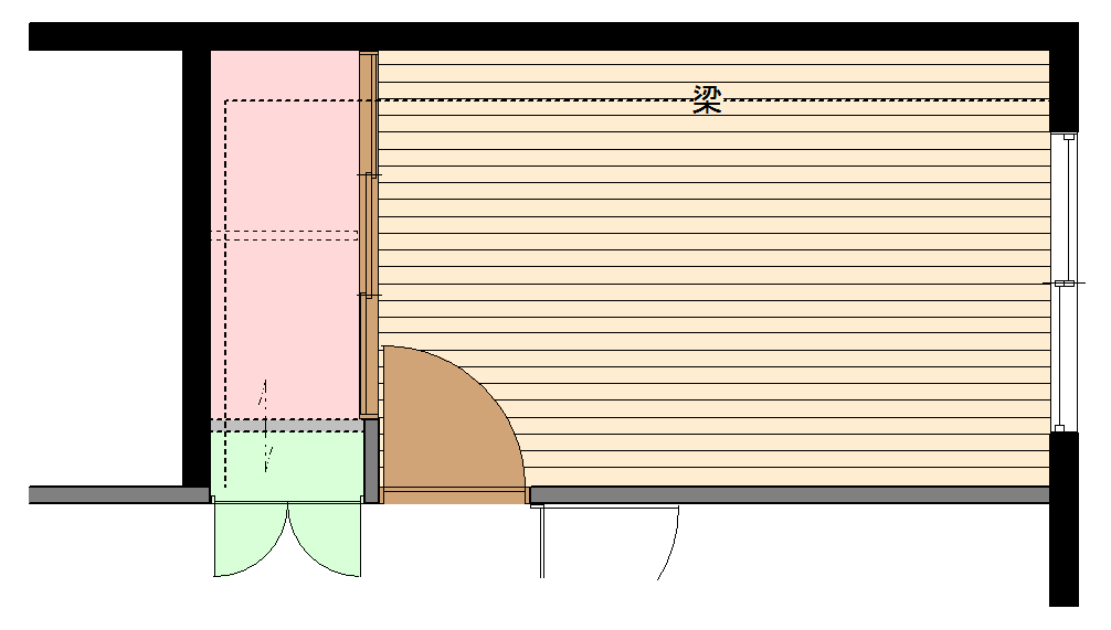 画像をクリック 施工後平面図